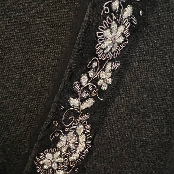 Talbots dark grey cardigan size S - Picture 6 of 7